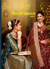 Royal Queen Vol 5 By Saroj Designer Satin Silk Sarees Wholesale Price In Surat
