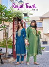 Royal Touch Vol 10 By Blue Hills Rayon Foil Printed Kurti With Bottom Dupatta Wholesale Online