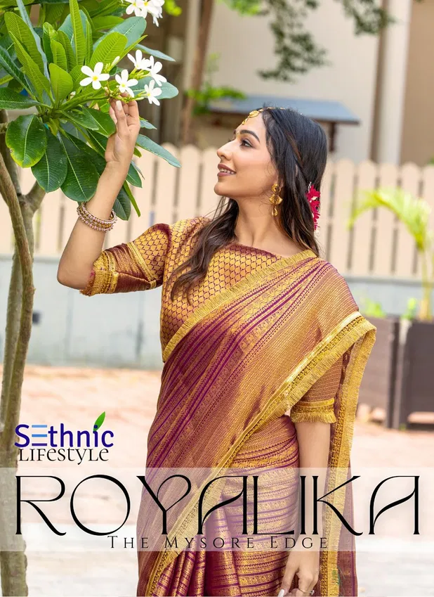 Royalika By Sethnic Mysore Silk Wedding Wear Saree Wholesale Market In Surat