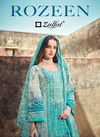 Rozeen By Zulfat Pakistani Printed Pure Cotton Dress Material Wholesale Shop In Surat
