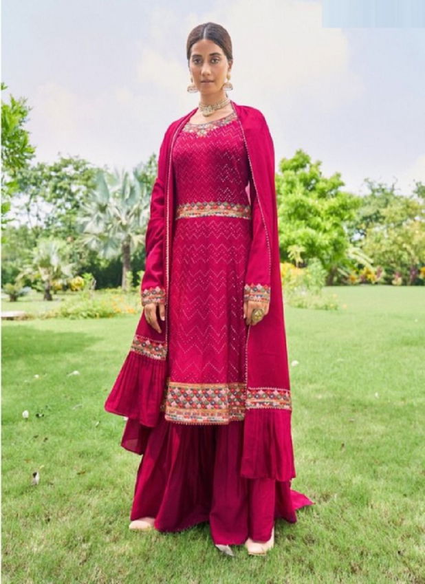 Rsf Sabhya Heavy Wedding Wear Pure Chinon Silk Latest Designer Salwar Kameez Collection