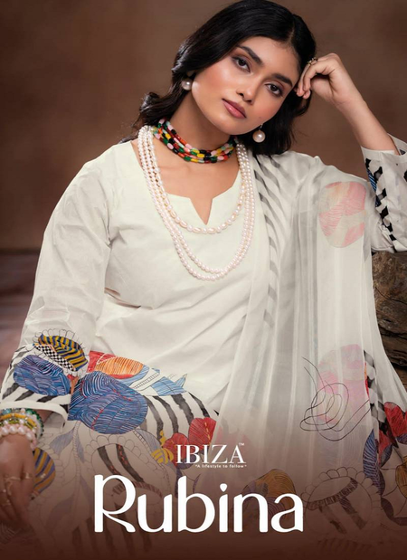 Rubina By Ibiza Digital Printed With Handwork Salwar Kameez Orders In India