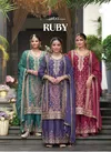 Ruby By Eba Chinon Readymade Suits Exporters In India