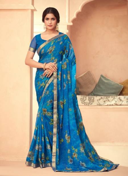 Ruchi Bahaar Nx Chiffon Printed Ethnic Wear Latest Designer Saree Collection