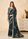 Ruchi Yashika Casual Daily Wear Georgette Printed Fancy Saree Collection
