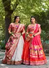 Rudrani By LNB Jacquard Silk Printed Lehenga Choli Exporters In India