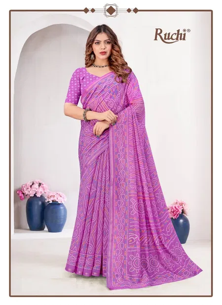 Ruhaani By Ruchi Soft Linen Printed Sarees Wholesale Shop In Surat Catalog