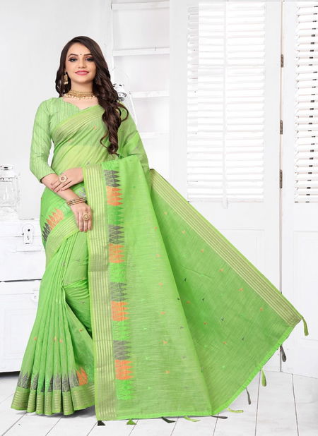 Ruhani 6117 Casual Wear Cotton Designer Fancy Sarees Collection
 Catalog