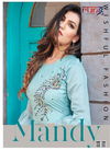 RUNG MANDY Ethnic Daily Wear Heavy Modal Silk With Handwork  Latest Designer Kurtis Collection