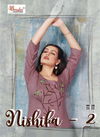RUNG NISHIKA VOL-2 New Designer Daily Wear Heavy Slub Print Rayon Embroidery Work Kurtis Collection