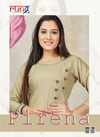 Rung Pirena Latest Designer Rayon Party Wear Kurti Collection