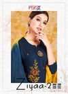 Rung Ziyaa 2 Latest Designer Heavy Rayon Embroidery Worked Ready Made Salwar Suit Collection 