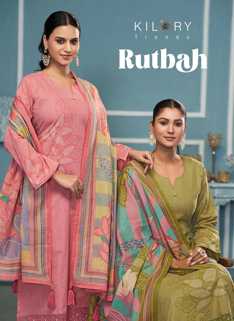 Rutbah By Kilory Lawn Cotton Digital Printed Salwar Kameez Online Wholesale Catalog