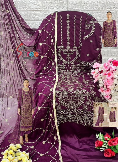 S-934 Georgette Embroidery Pakistani Suit Catalog