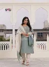 S4u 255 Fancy Killer Silk Kurti Bottom With Dupatta Catalog