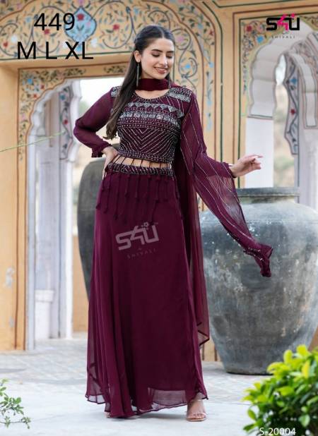 S4u 449 Fancy Killer Silk Festive Wear Designer Kurti Catalog