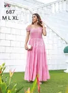 S4u 687 Fancy Catchy Look Frock Style Party Wear Kurti Catalog