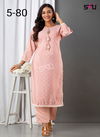 S4u D No 5-80 Fancy Elegant Designer Kurti Bottom Catalog