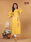 S4u Olivia 3 Fancy Catchy Look Designer Kurti Catalog