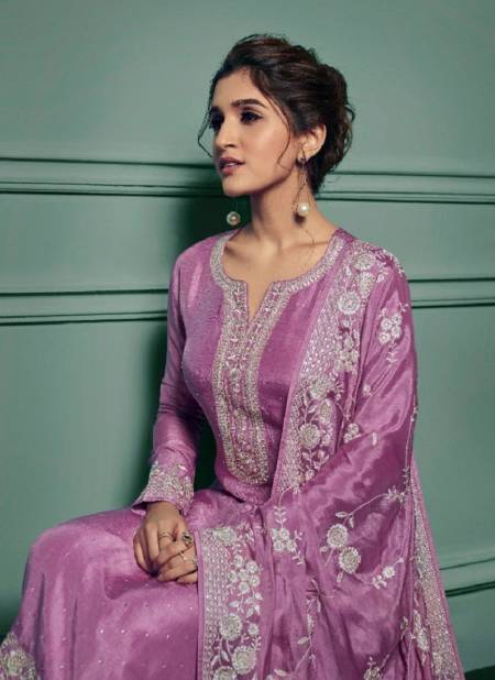 Saanvi Hit List By Vinay 63331 to 63337 Series Dola Silk Plus Size Designer Salwar Suits Wholesalers In Delhi Catalog