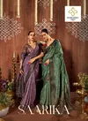 Saarika By Shubh Shree Tusser Silk With Weaving Saree Exporters In India