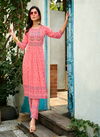 Saarvi Vol 1 Rangjyot Rayon Fancy Wear Wholesale Kurti With Bottom Catalog
