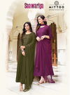 Saawariya By Mittoo Viscose Heavy Anarkali Kurtis With Dupatta Wholesale Price In Surat