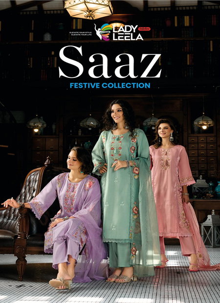 Saaz By Lady Leela Viscose Surat Kurti With Bottom Dupatta Wholesale Market