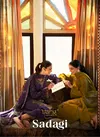 Sadagi By Rang Roman Silk Digital Printed Dress Material Wholesalers In Delhi