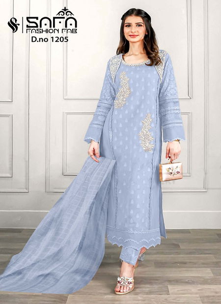 Safa Fashion 1205 Readymade Gorgette Pakistani Suits Orders In india Catalog