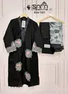 Safa Fashion Fab 1221 Heavy Festive Wear Georgette Top With Bottom Collection