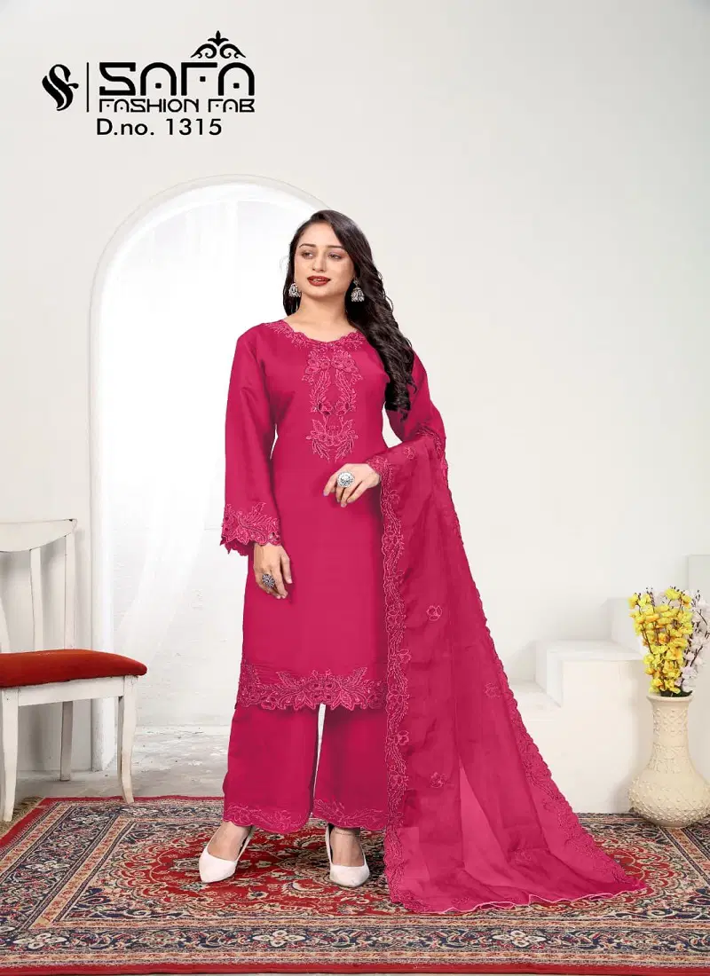 Safa Fashion Fab 1315 Readymade Pakistani Suit Wholesale In India Catalog