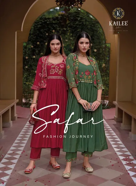 Safar By Kailee Viscose Silk Designer Wedding Wear Readymade Suits Exporters In India Catalog