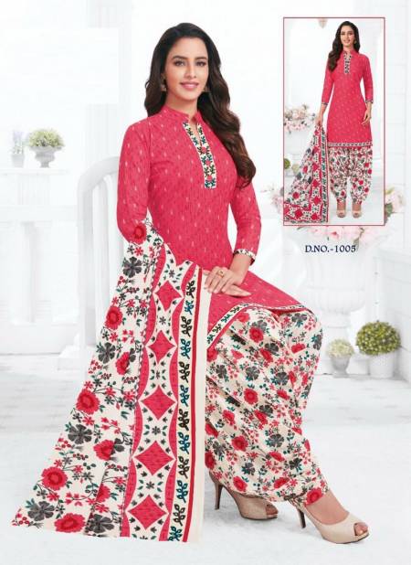 Saffron Kudi Punjaban Printed Cotton Regular Wear Designer Dress ...