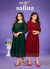 Safina By Dee Cee Flared Plain Georgette Kurtis Wholesale Clothing Distributors In India
