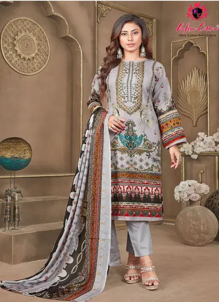 Safina Vol 10 By Nafisa Cotton Printed Pakistani Dress Material Wholesale Price In Surat
 Catalog