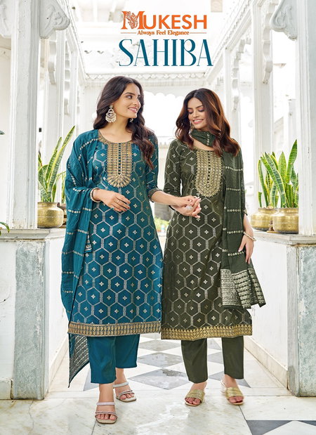 Sahiba By Mukesh Viscose Kurti With Bottom Dupatta Wholesale Market In Surat