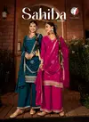 Sahiba Vol 7 By Af Chinon Kurti With Bottom Dupatta Exporters In India