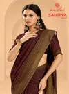 Sahitya Vol 7 By Kashvi Dull Moss Daily Wear Sarees Exporters In India