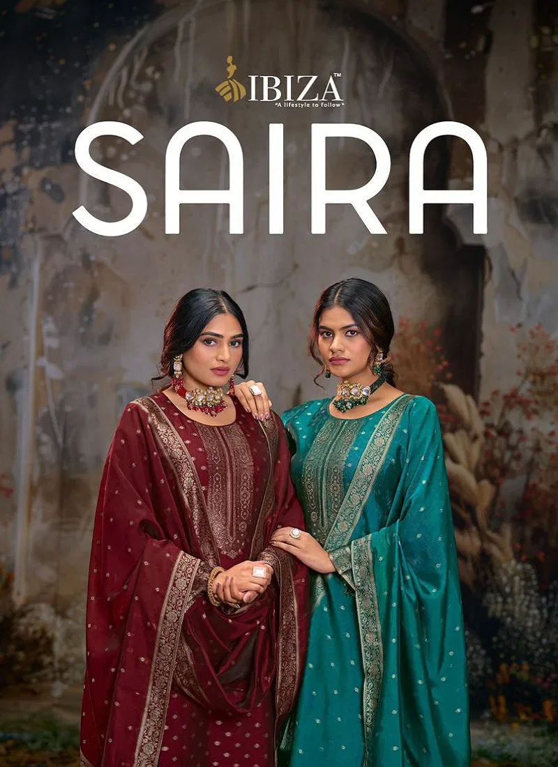 Saira By Ibiza Banglory Silk Designer Salwar Kameez Orders In India Catalog