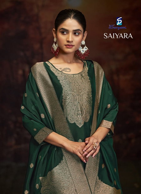 Saiyara by Sargam Banglory Silk Designer Salwar Suit Wholesalers In Surat