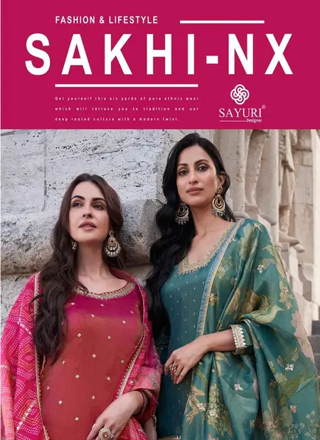 Sakhi Nx By Sayuri Designer Readymade Suits Wholesale Price In Surat Catalog