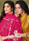 Sakina Vol 4 By Alok Suit Viscose Rayon Dress Material Suppliers In India