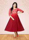 Saloni 3 Latest Designer Ethnic Wear Georgette Long Anarkali Kurti Collection