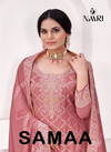 Samaa By Naari Pure Muslin Jacquard Design Salwar Kameez Wholesale Market In Surat