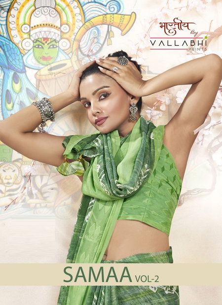 Samaa Vol 2 By Vallabhi Georgette Daily Wear Sarees Wholesale Shop In Surat