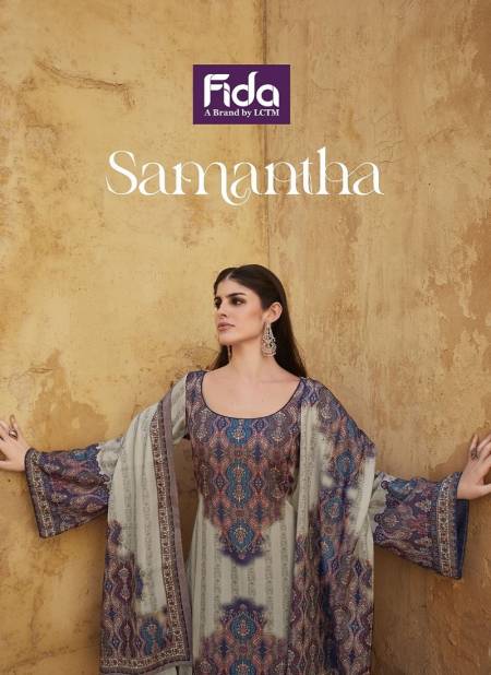 Samantha By Fida Printed Cotton Dress Material Wholesale Clothing Suppliers In India
 Catalog