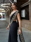 Samantha By Krishi Georgette Readymade Party Wear Sarees