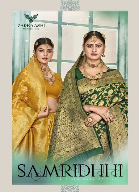 Samridhhi By Zarkaashi Katan Silk Bridal Saree Wholesale Price In Surat