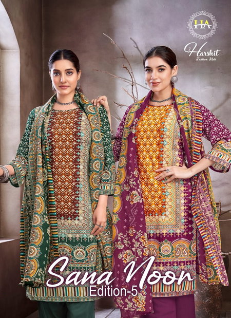 Sana Noor Edition 5 By Alok Suit Viscose Reyon Pakistani Dress Material Wholesale Market In Surat
